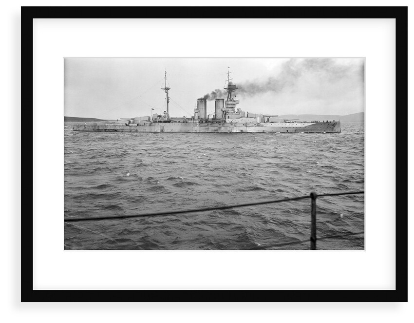 HMS 'Barham' (1914) Super Dreadnought Battleship by Unknown