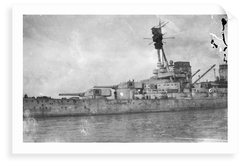 Battlecruiser 'Hindenburg' (Ge, 1915) in Scapa Flow by unknown