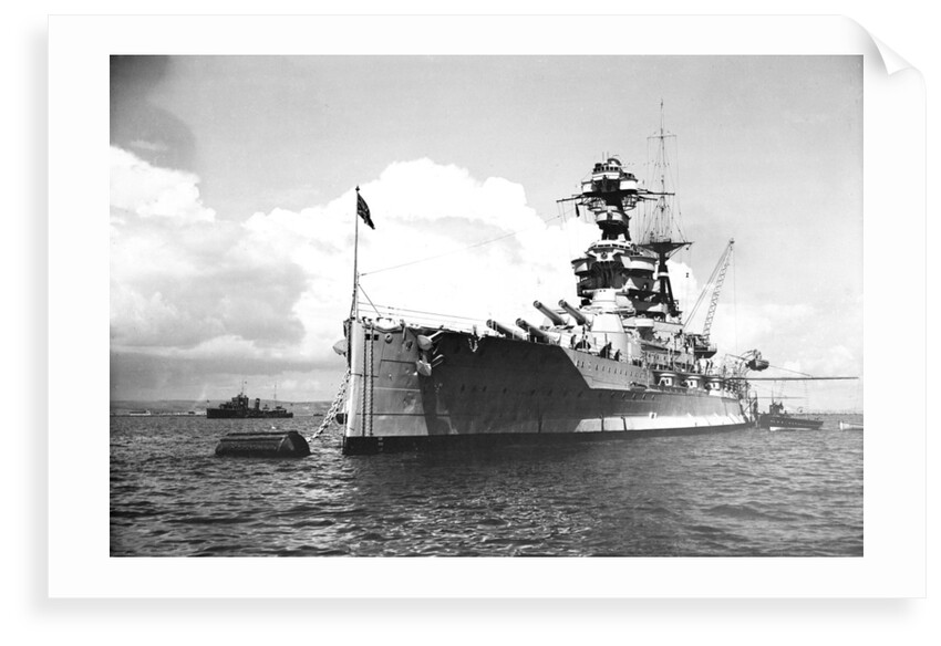 HMS 'Barham' (1914) by Unknown