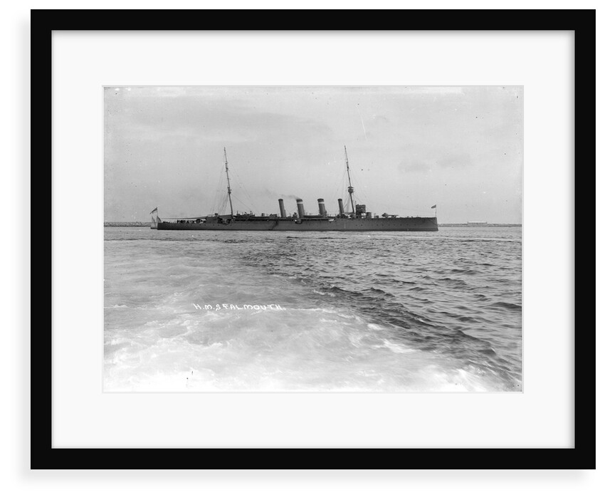 A starboard broadside view of 'Falmouth' (1910) by Unknown