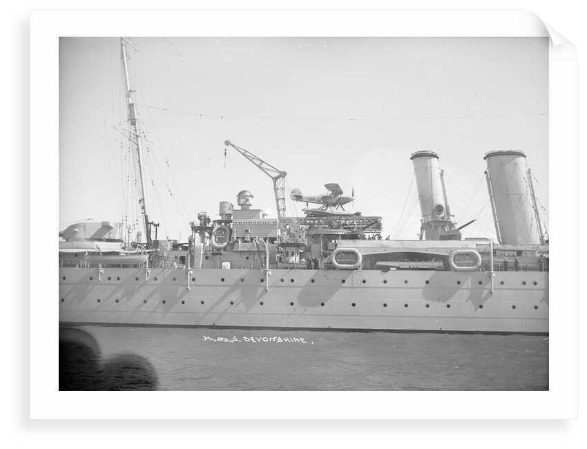 HMS 'Devonshire' (1927) by unknown