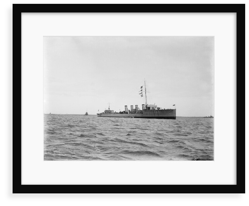 Torpedo boat destroyer, flotilla leader, minelayer HMS 'Abdiel' (1915) by unknown