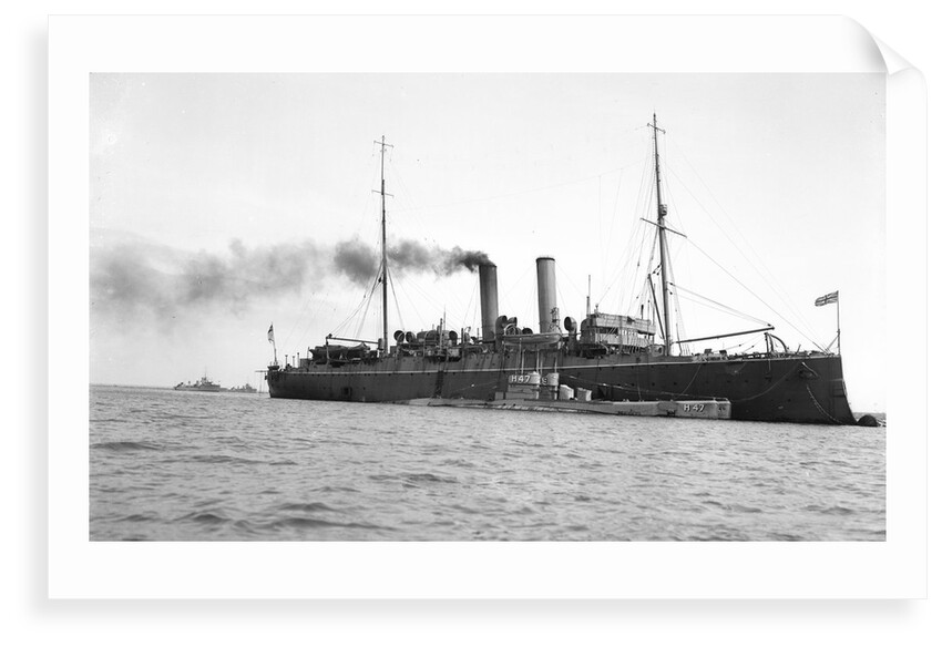 HMS 'Vulcan' (1889) submarine depot ship by unknown