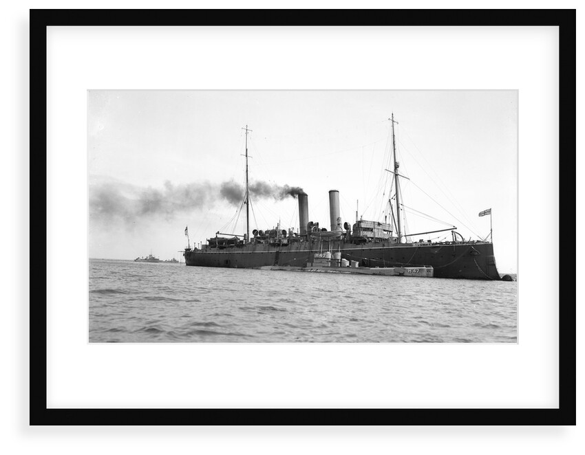 HMS 'Vulcan' (1889) submarine depot ship by unknown