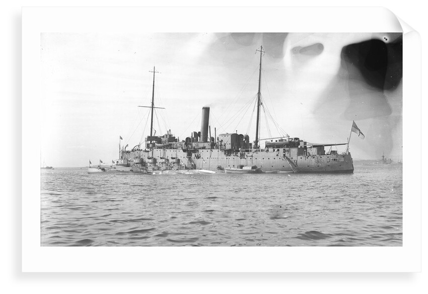 HMS 'Vulcan' (1889) submarine depot ship by Unknown