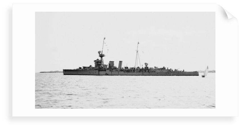 HMS 'Curacoa' (1917) by Unknown