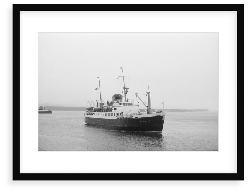 'Columba' (Br, 1878) paddle steamer, (Glasgow - Ardrishaig service), David MacBrayne by unknown