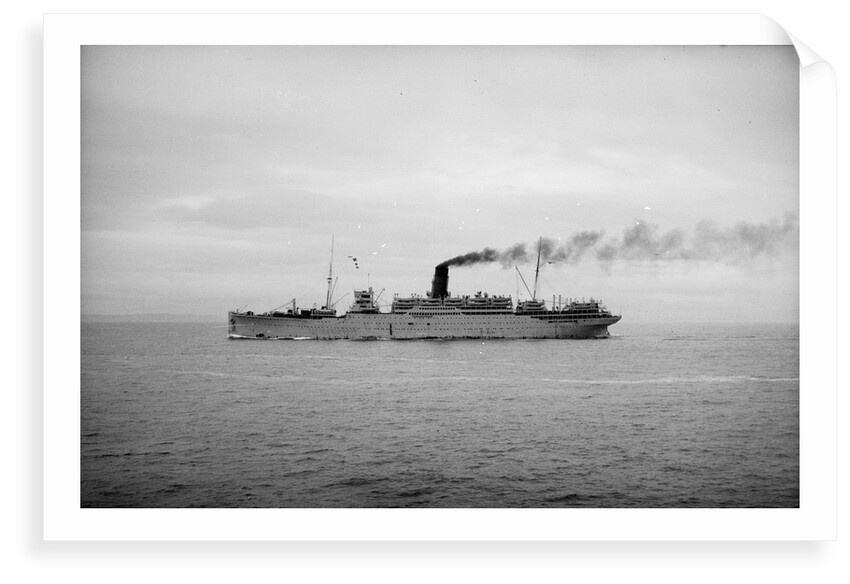 Passenger liner 'Scythia' (1920) by unknown