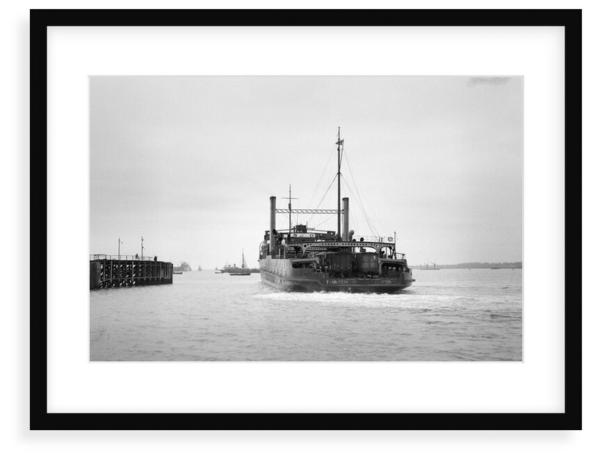 Port stern view of Train Ferry No. 1 by unknown