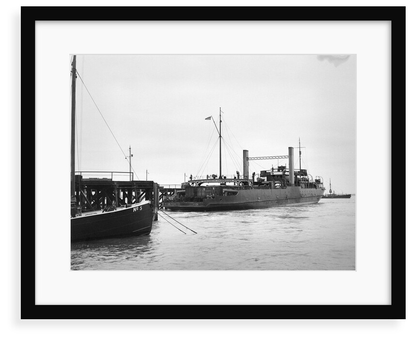 Starboard quarter view of Train Ferry No. 1 by unknown