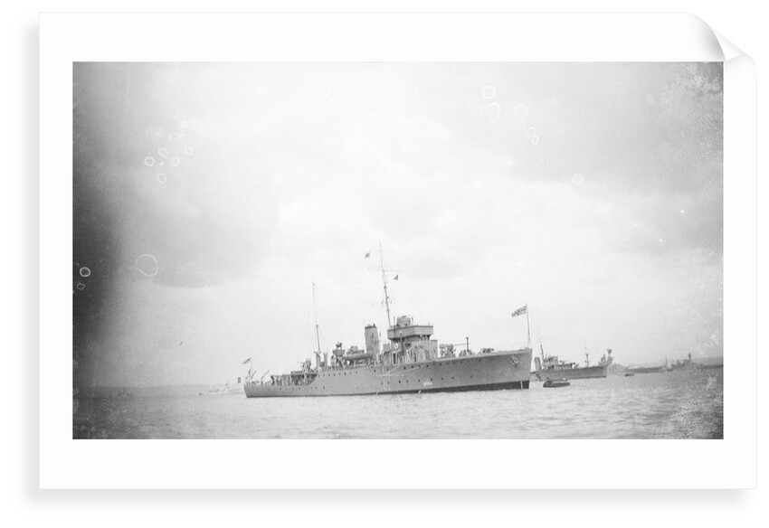HMS 'Gossamer' World War Two vessel by unknown