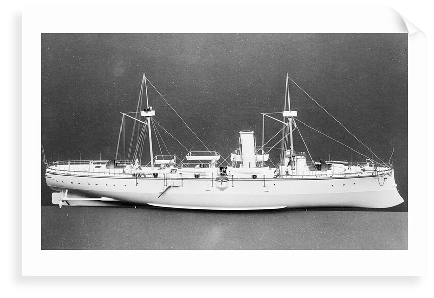 Protected cruiser 'Chih Yuan' (China, 1886) by unknown