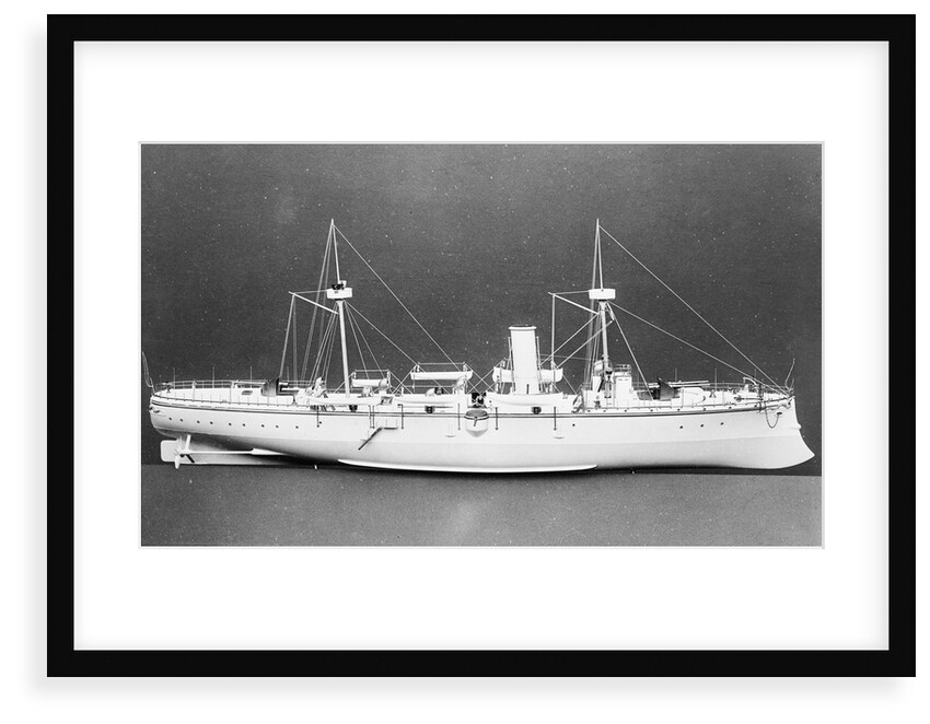 Protected cruiser 'Chih Yuan' (China, 1886) by unknown