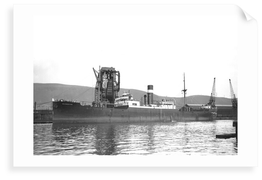 'Blairdevon' (Br, 1925), general cargo, Nisbet Shipping Co Ltd (G Nisbet & Co, managers) by unknown