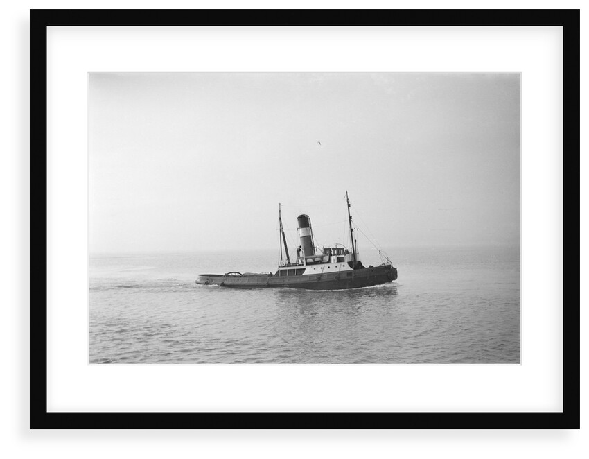 A photograph of 'Brockenhurst' (1913) - under way off Swansea, bound in by Unknown