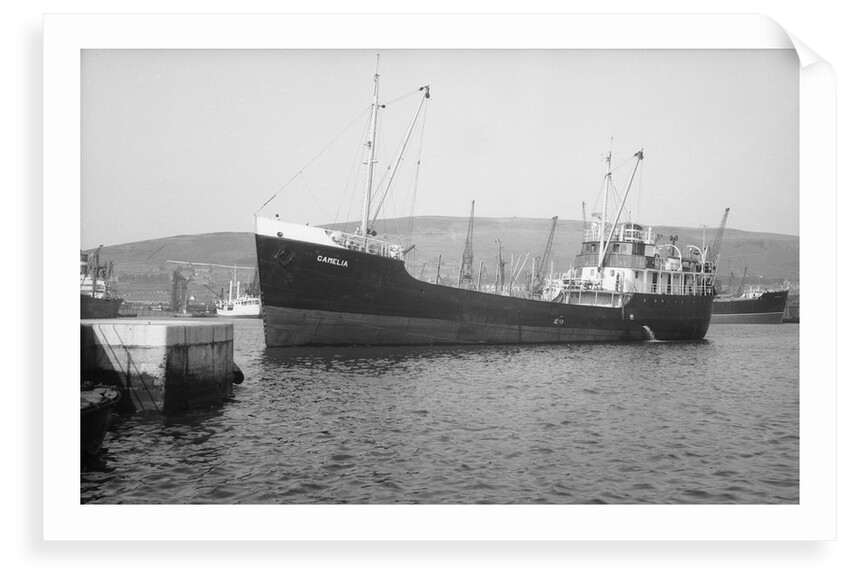 'Camelia' (No, 1944) under way in Kings Dock, Swansea by unknown
