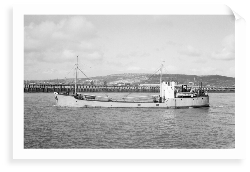 'Kilbride' (1942) in March 1959 under way at Swansea, bound out by Unknown