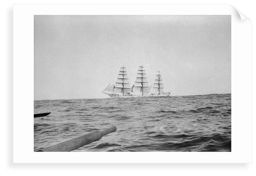 Portrait of the 'Grace Harwar' by Alan Villiers