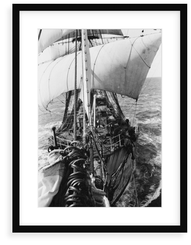 View from the bowsprit by Alan Villiers