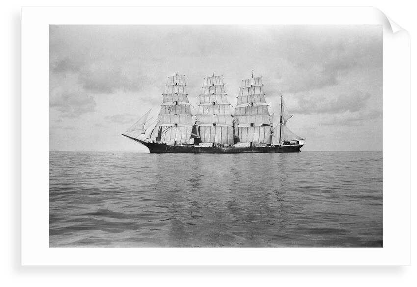 Portrait of the 'Parma' by Alan Villiers