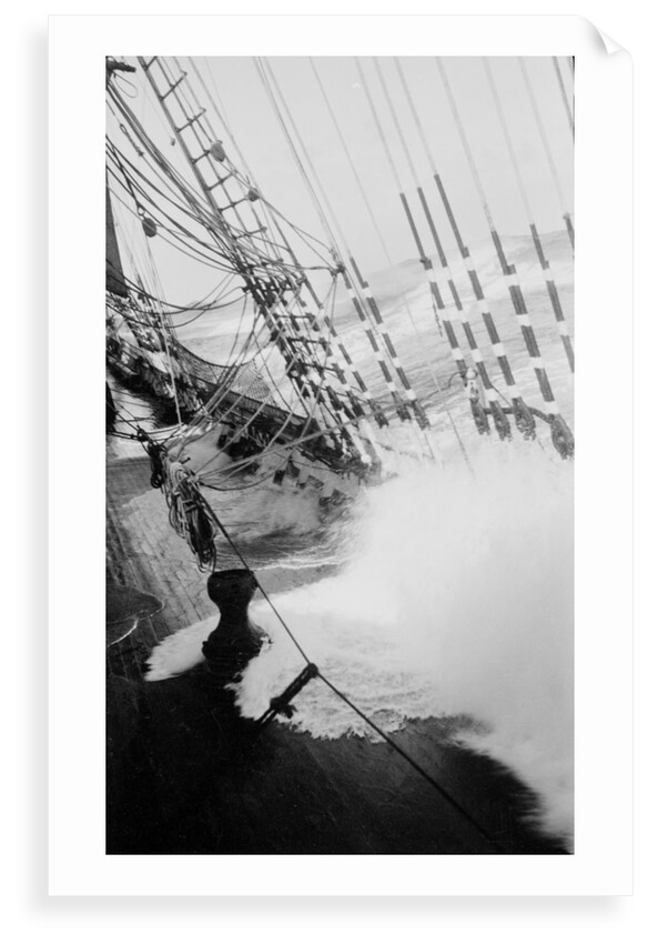 Under sail in heavy weather by Alan Villiers