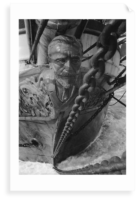Figurehead of the 'Joseph Conrad' by Alan Villiers