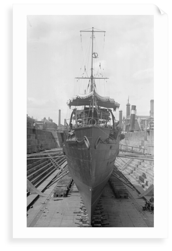 Torpedo boat destroyer HMS 'Usk' (1903) by Unknown