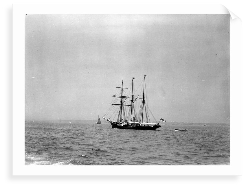 Steam yacht 'Sunbeam' (Br, 1874, Lord Brassey) at anchor off Spithead by unknown
