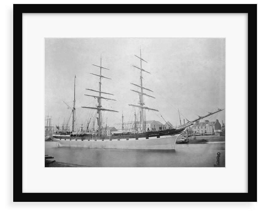 Three masted barque 'Scottish Wizard' (Br, 1881) by unknown