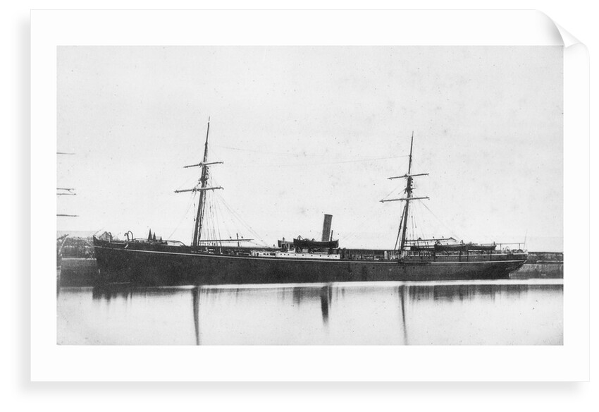 Unknown vessel, formerly identified (wrongly) as 'Asiatic' by unknown