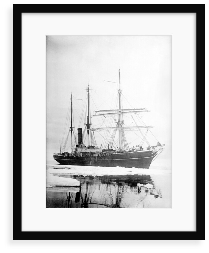 'Aurora' (Br, 1876) Sir Ernest Shackleton's exploration vessel amongst the ice by unknown