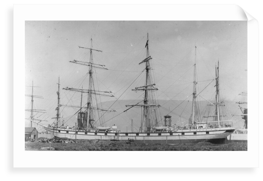 'Amiral Troude' (Fr, 1897) at quayside by unknown