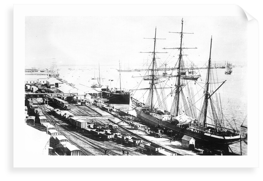 'Chittagong' (Br, 1864) 3 masted barque by unknown
