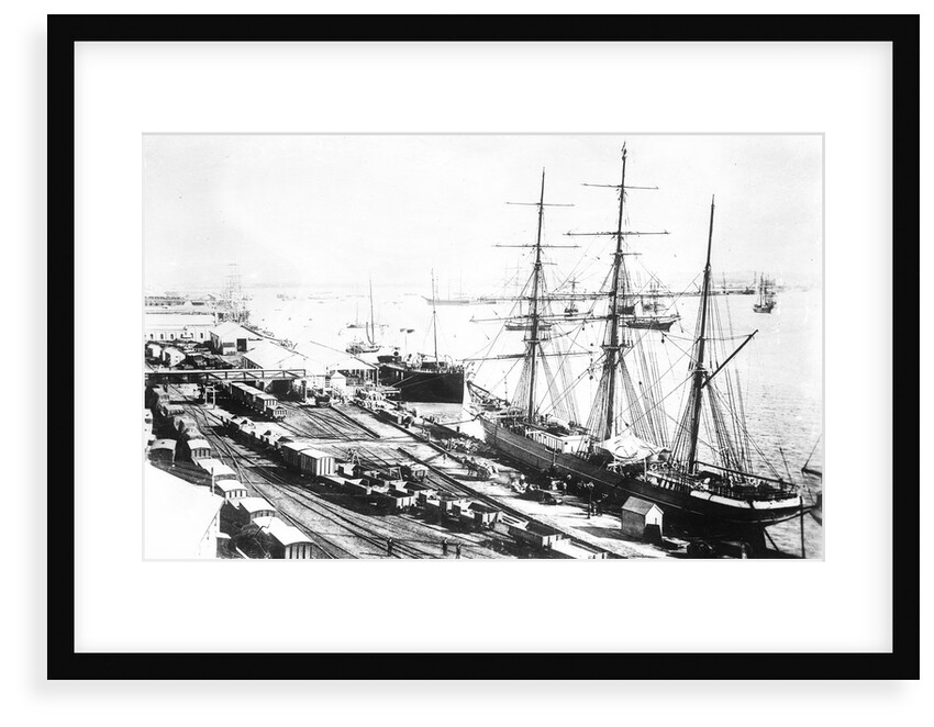 'Chittagong' (Br, 1864) 3 masted barque by unknown