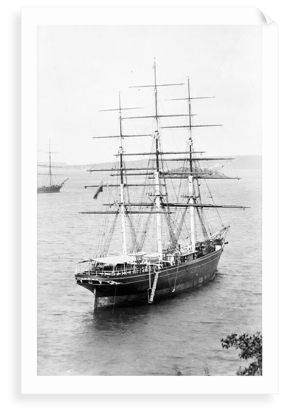 'Cutty Sark' (1869) waiting in Sydney Harbour for the new season's wool by unknown
