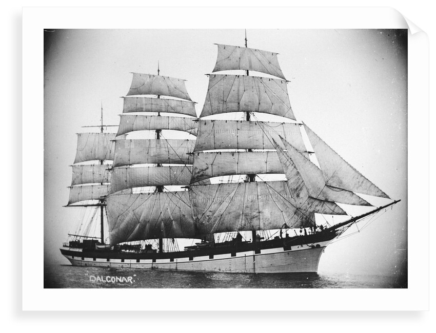 'Dalgonar' (Br, 1892) under sail by unknown