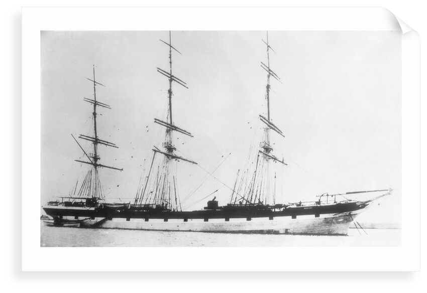 'Hereford' (Br, 1869) at anchor by unknown