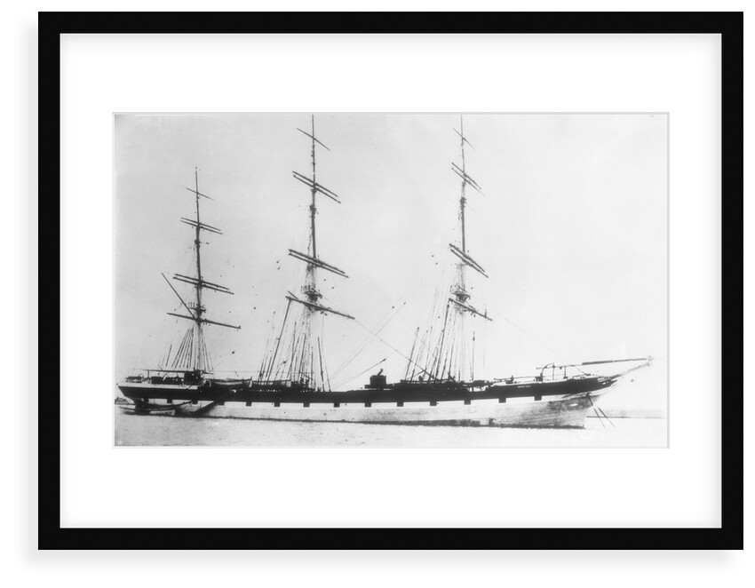 'Hereford' (Br, 1869) at anchor by unknown