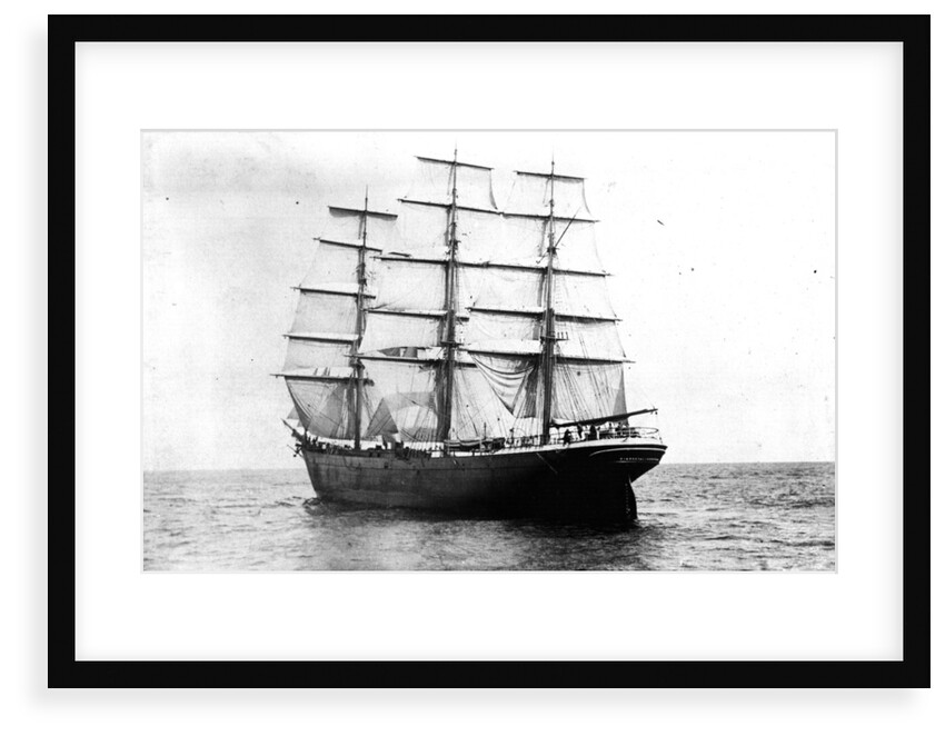 Photograph of 'Kincross' (1877) becalmed by unknown