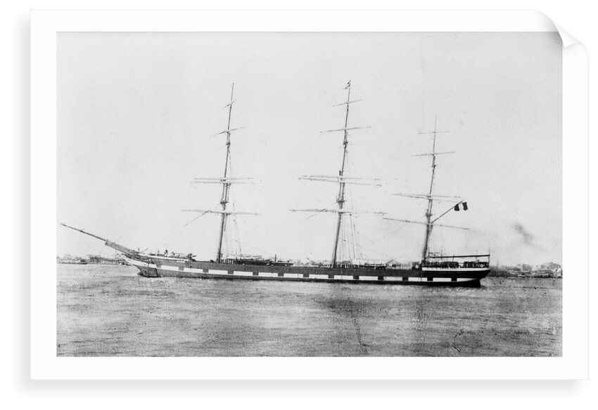 'Narcissus' (Br, 1876) 3 masted ship, R.R. Paterson & Co by unknown