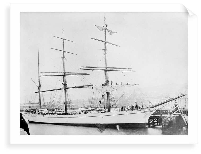 'Silverstream' (B, 1891) 3 masted barque, W P Herdman, Carrickfergus: at quayside by unknown