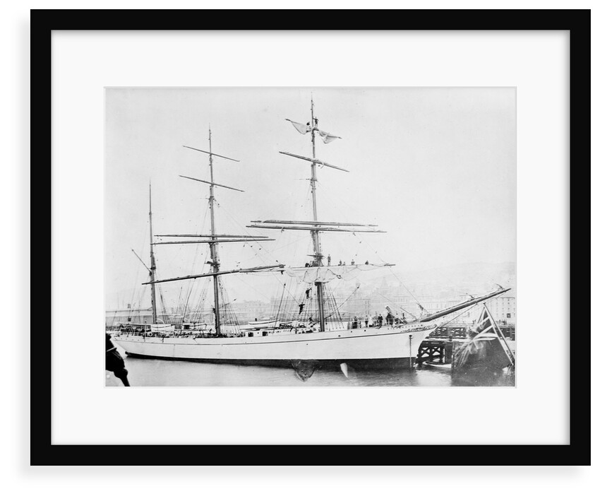 'Silverstream' (B, 1891) 3 masted barque, W P Herdman, Carrickfergus: at quayside by unknown