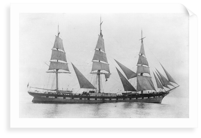 'Toxteth' (Br, 1887) under sail by unknown