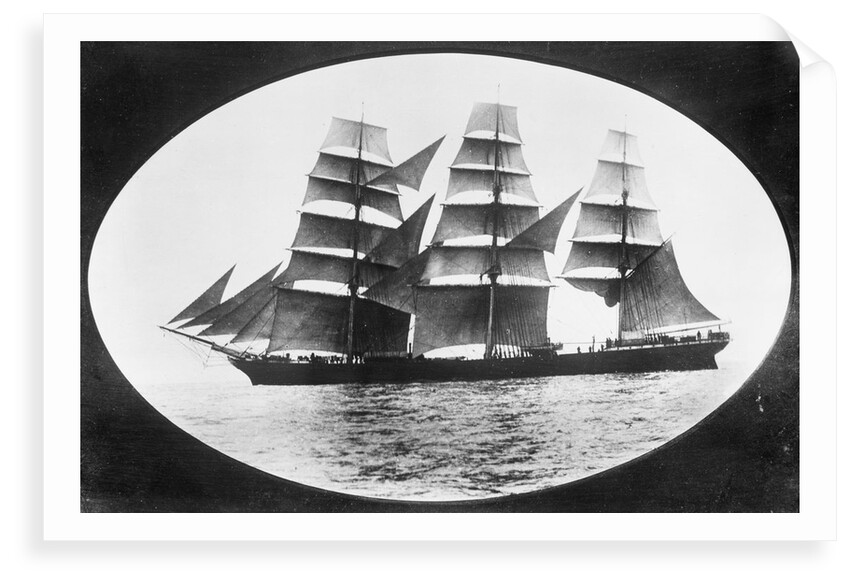 'Star of Russia' (Am, 1874) under sail by unknown