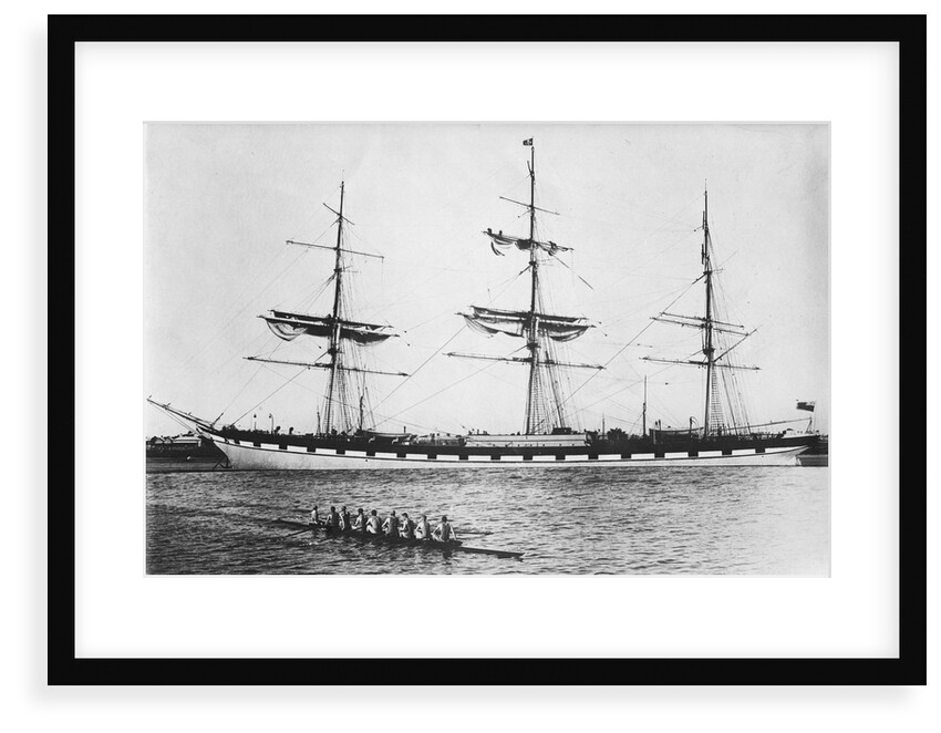 'Toxteth' (Br, 1887) at anchor by unknown