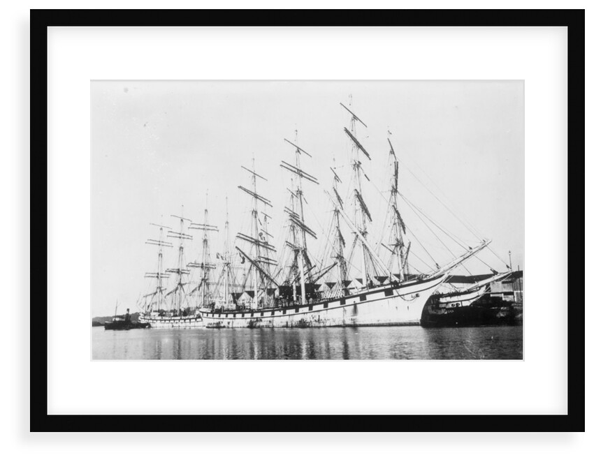 Cap Horn' (Fr, 1888) at Bruges, alongside 'AD Bordes', to the left is 'Wulfran Puget by unknown