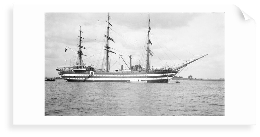 'Amerigo Vespucci' (It, 1931) at moorings, Gravesend by Anonymous