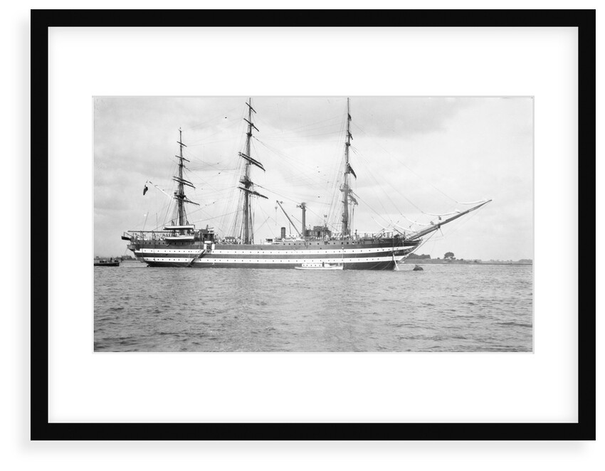 'Amerigo Vespucci' (It, 1931) at moorings, Gravesend by Anonymous