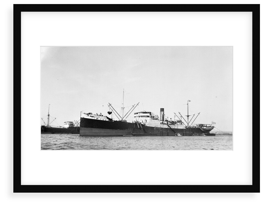 The 'Anna' (Gr, 1919) moored at Port Said by unknown
