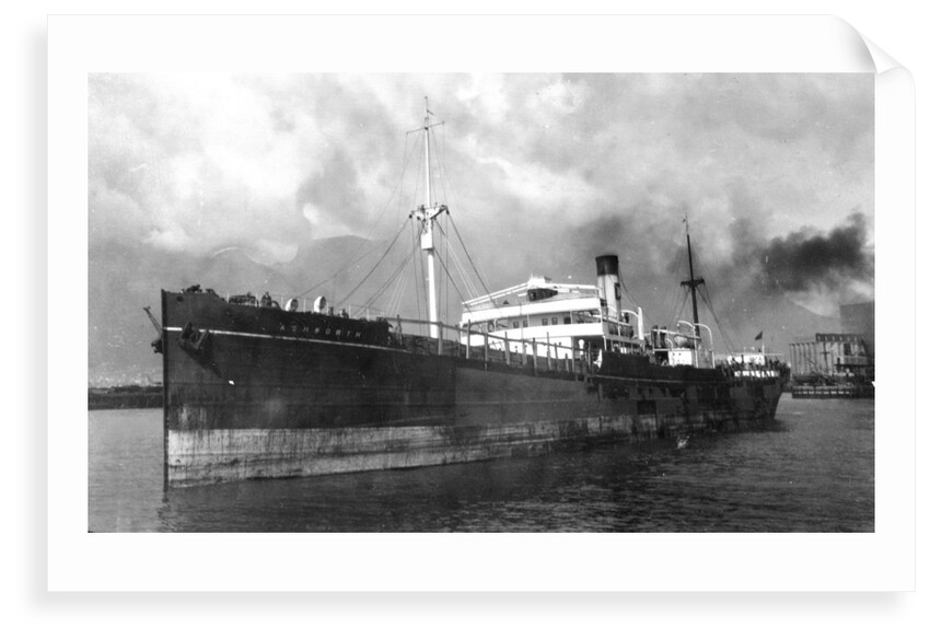 'Ashworth' (Br, 1920) at Cape Town harbour by unknown